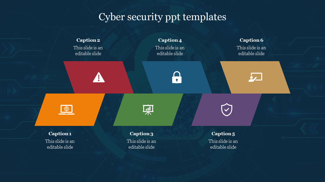cyber security ppt templates